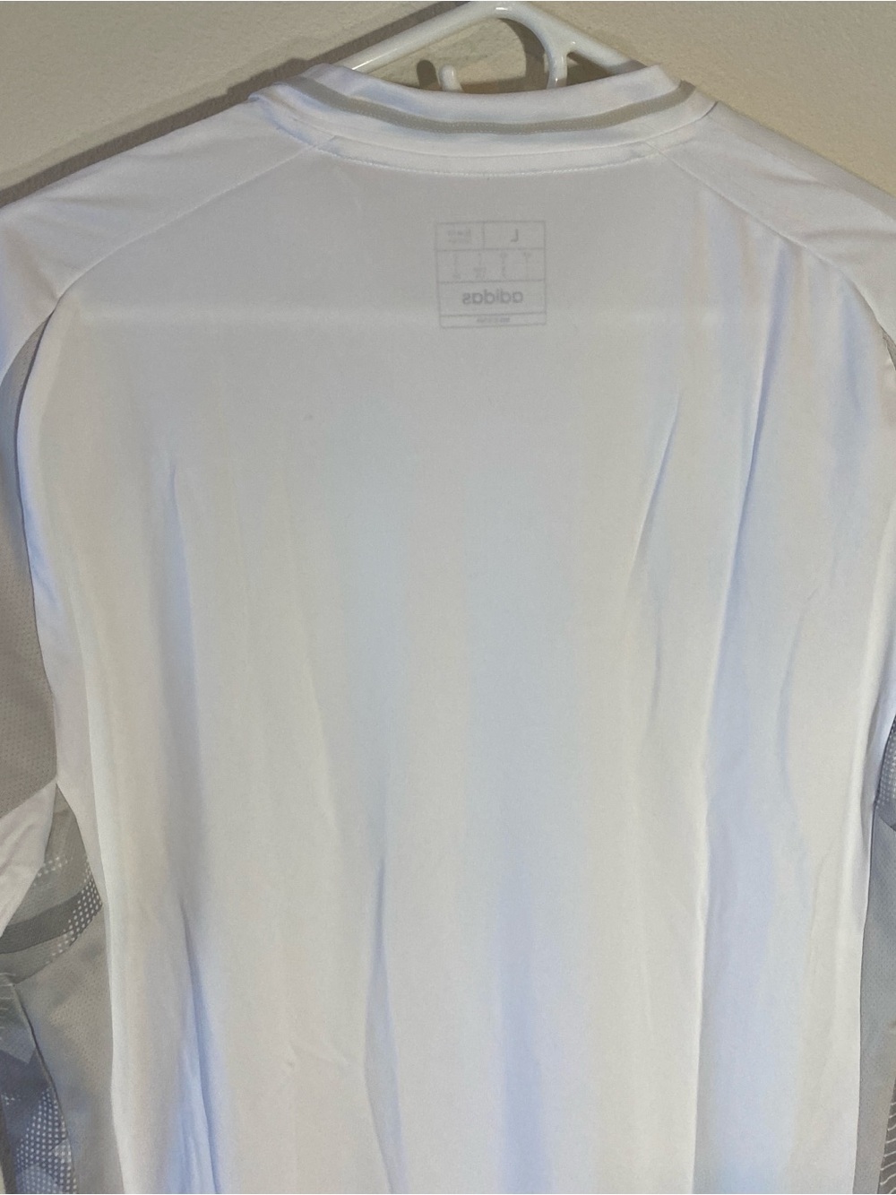 Adidas Tiro 24 Soccer Jersey White $60 - Size Large - Picture 6 of 7